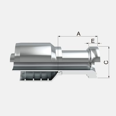 FHPH Flange Recto Código 62 SAE 6000 PSI