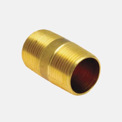 112B Conexión de Latón, Niple Corrido