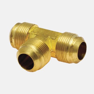 44F Conexión de Latón, Unión Tee Flared