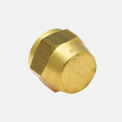 640FB Conexión de Latón, Tapa Flared