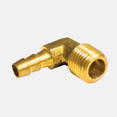 KF-PS90 Conexión de Latón, Codo Espiga Macho 90º