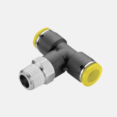 PT Push In Métrico, Macho Tipo "T" (mm x in)