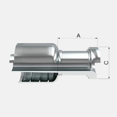 FJPHC Flange Estilo Caterpillar